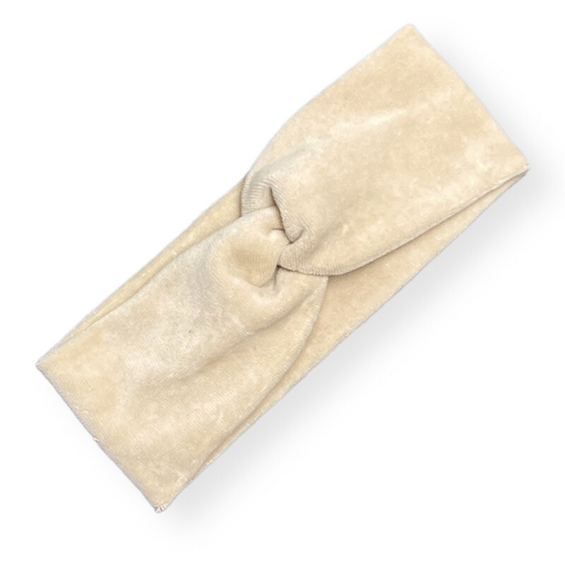 Twisthaarband nicky light beige