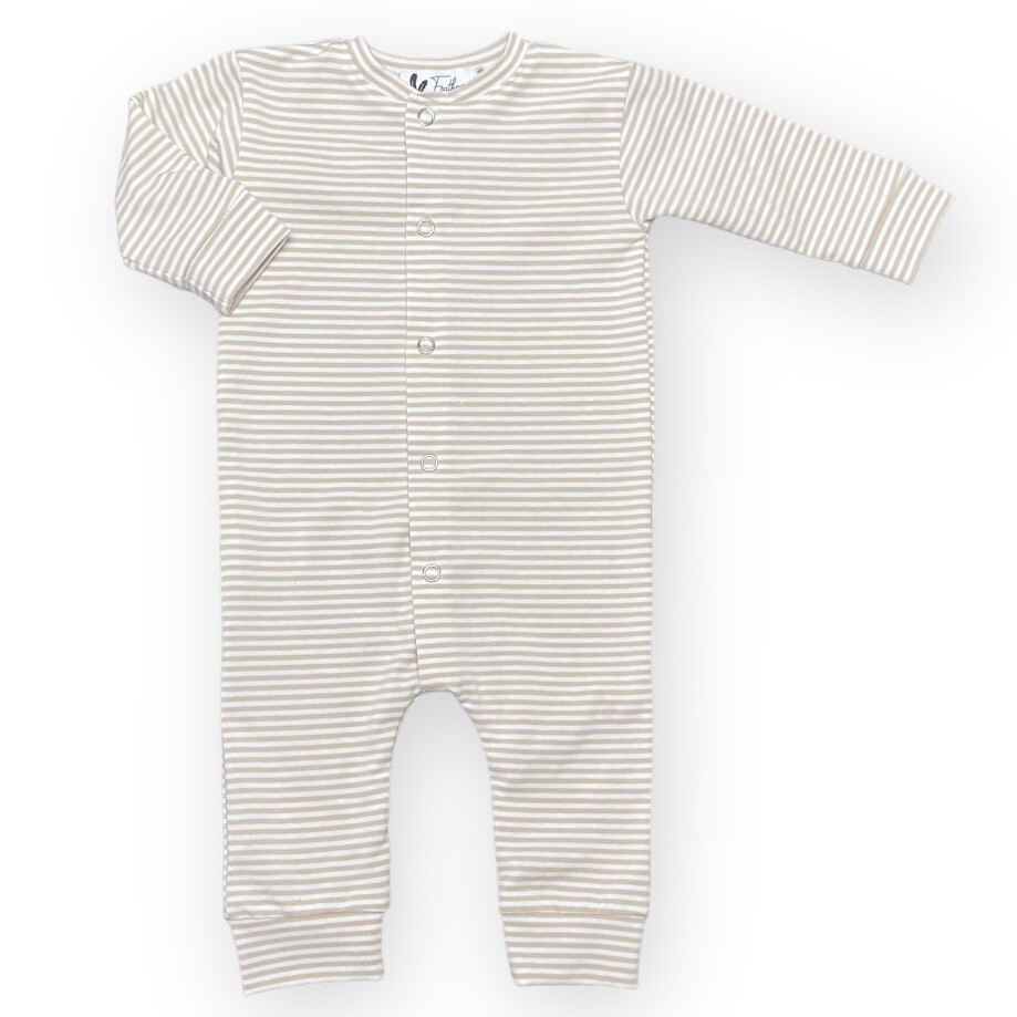 Boxpakje small stripes ivory