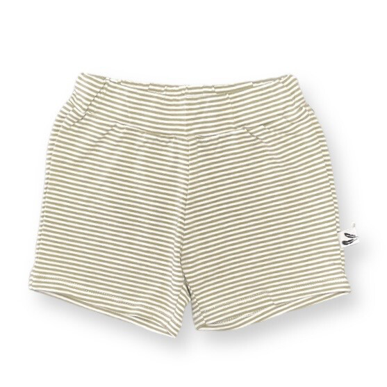 Shorts small stripes sage