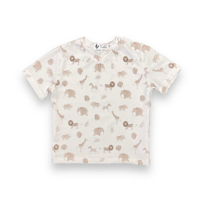 Shirt V-neck safari
