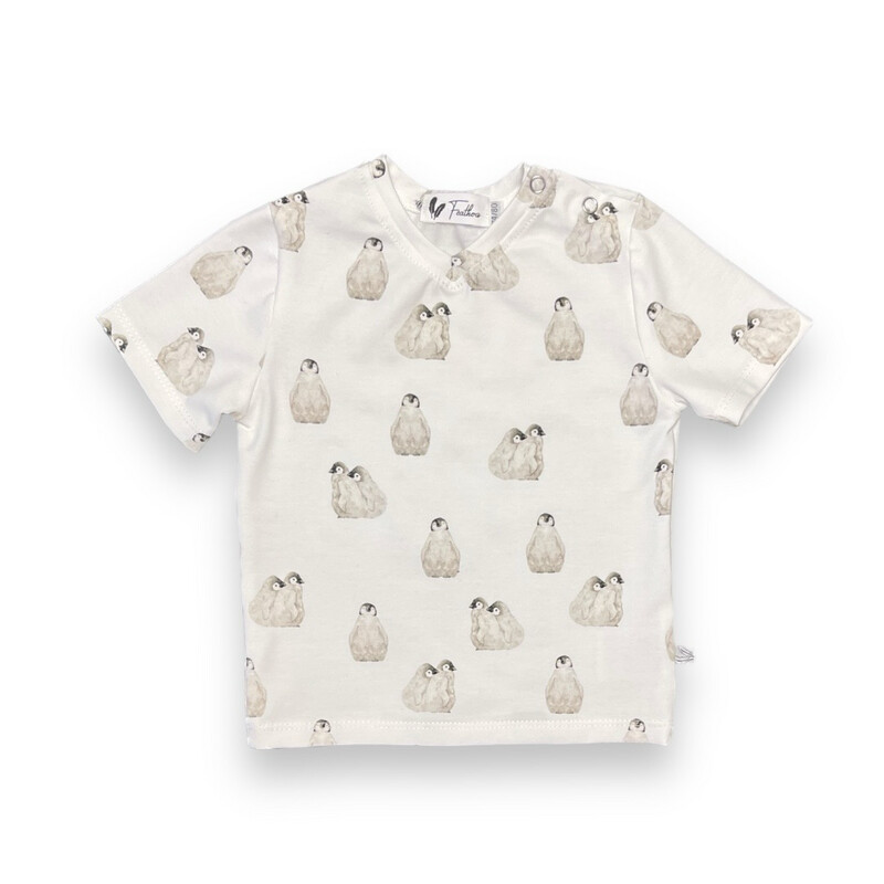 Shirt V-neck penguin