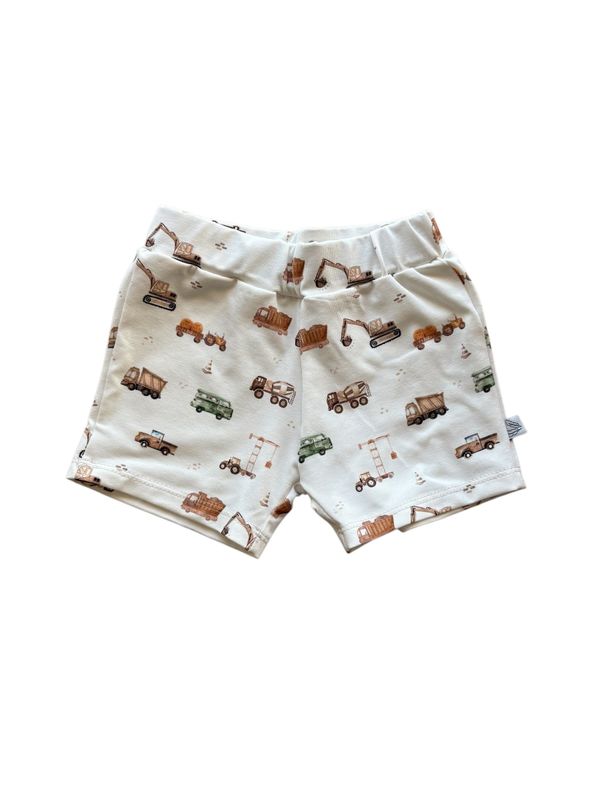 Shorts construction vehicles