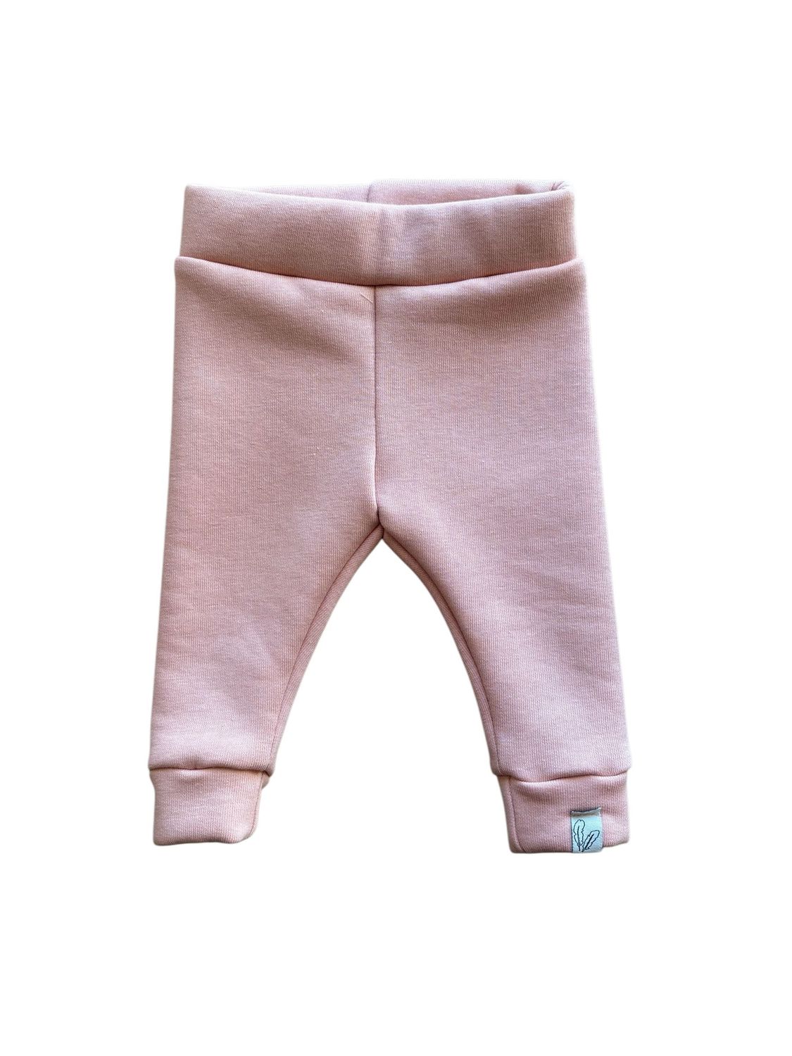 Newborn broekje jogging nude pink