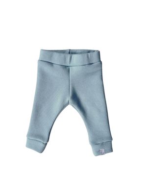 Newborn broekje jogging seagreen