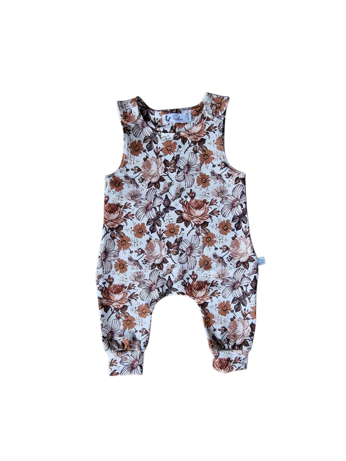 Jumper lang English garden brown