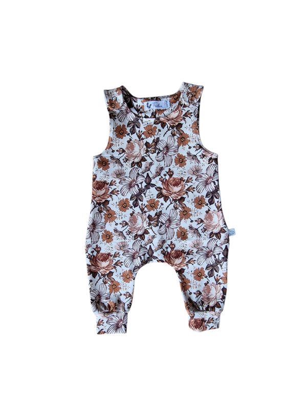 Jumper lang English garden brown