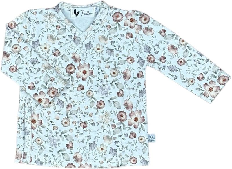 Overslagshirtje Vintage flower