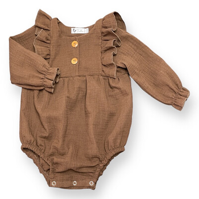 Body lange mouw brown Body lange mouw brown