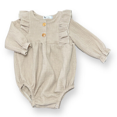 Body lange mouw beige Body lange mouw beige