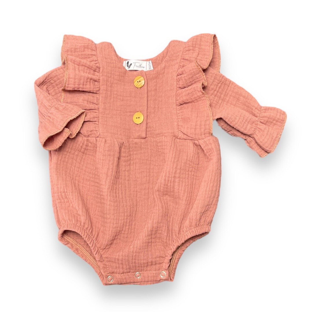 Body lange mouw clay pink Body lange mouw clay pink