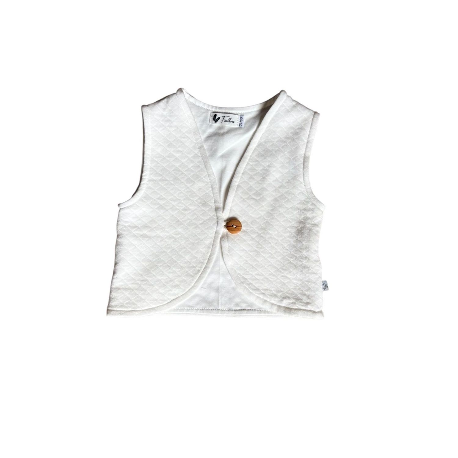 Gilet Diamonds ecru Gilet Diamonds ecru