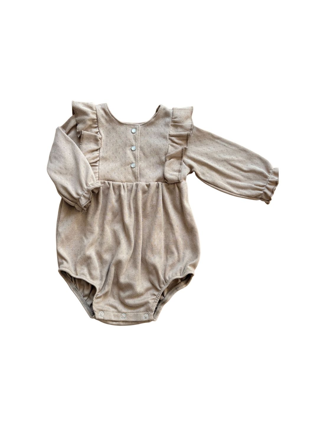 Body LM Pointelle dark beige