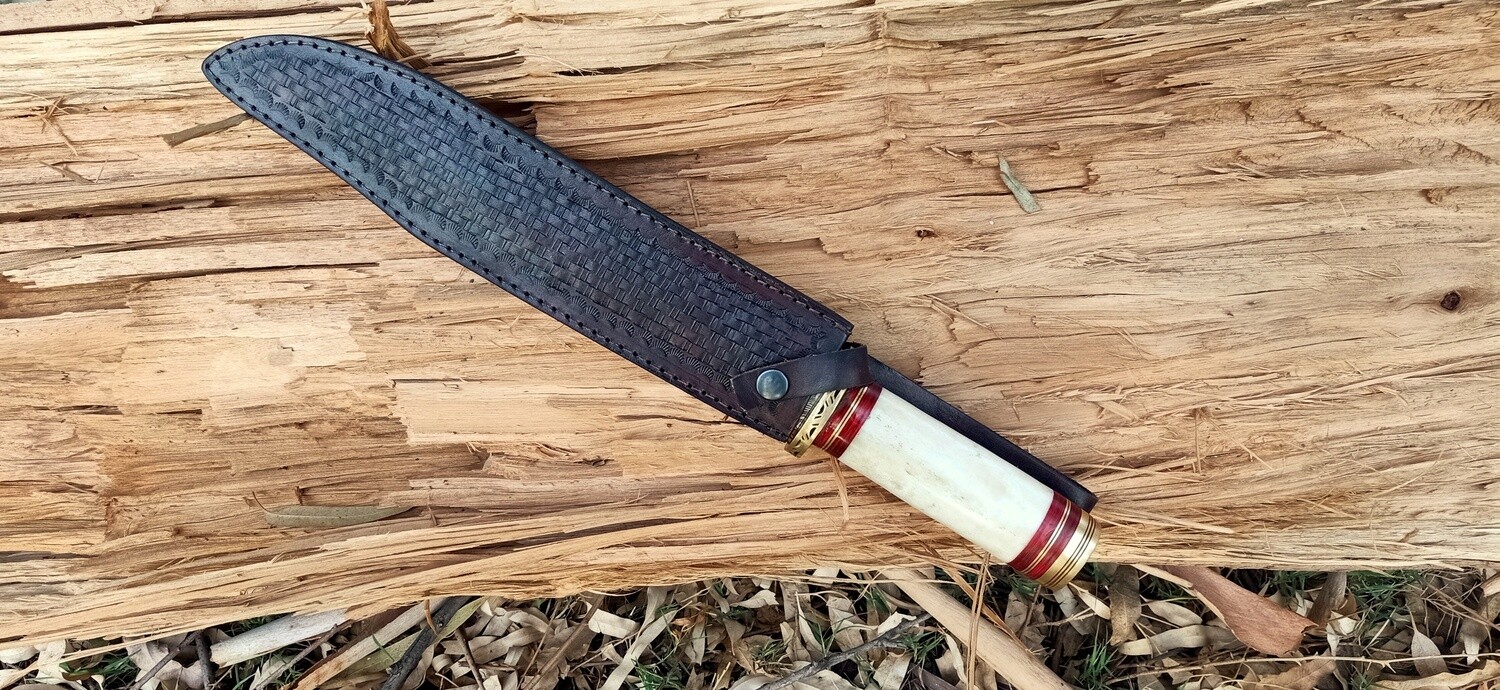 Custom Handmade Damascus Kris Dagger Knife