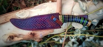DAMASCUS STEEL KUKRI KNIFE