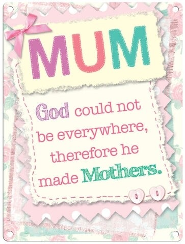 Metal Mum Sign