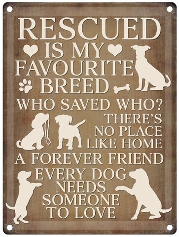 Metal Sign Rescued