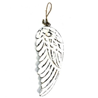 Angel Wing 18cm Wooden