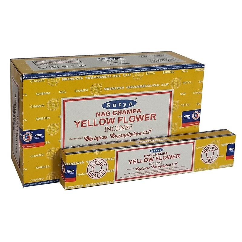 Yellow Flower Satya Incense