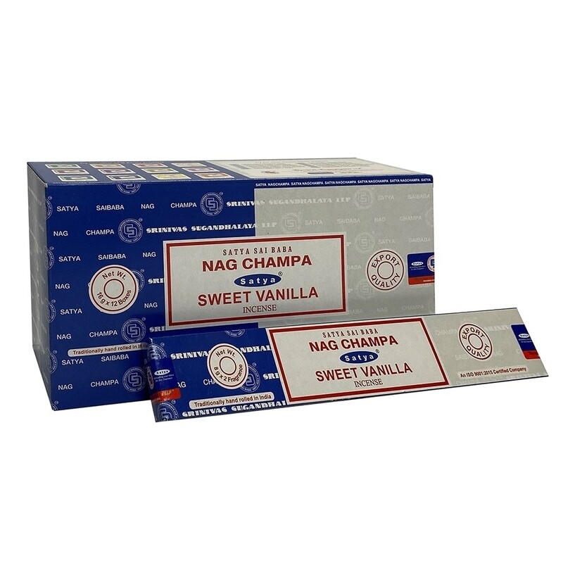 Nag Champa Sweet Vanilla Satya Incense
