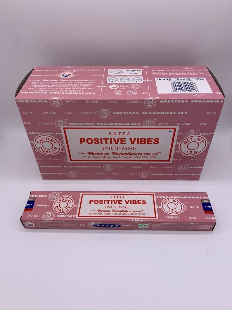 Positive Vibes Satya Incense