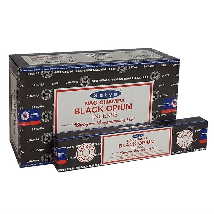 Black Opium Satya Incense