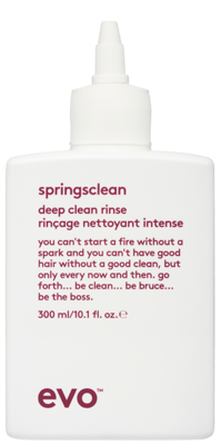 EVO springsclean deep clean rinse