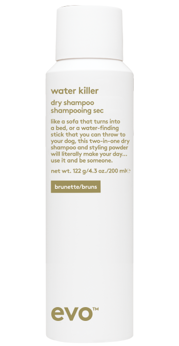 EVO water killer BRUNETTE dry shampoo