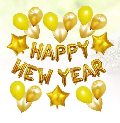 16&quot; Happy New Year Foil Balloon