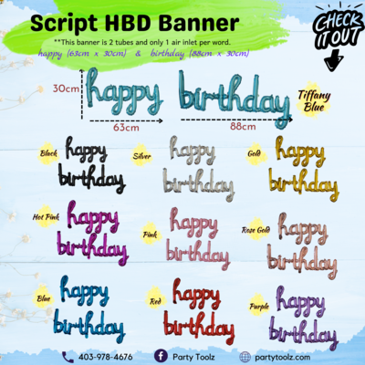 Script HBD Banner