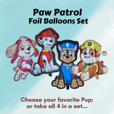 Paw Patrol Foil Balloon