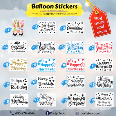 Balloon Sticker