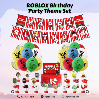 Roblox (Boys) Birthday Party Theme Set