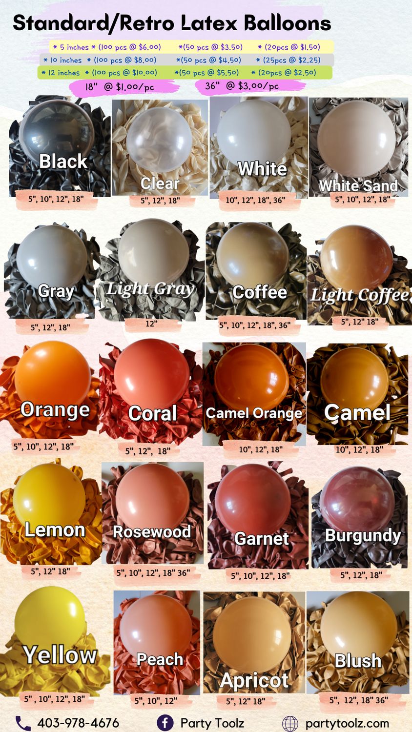 Latex Balloons
