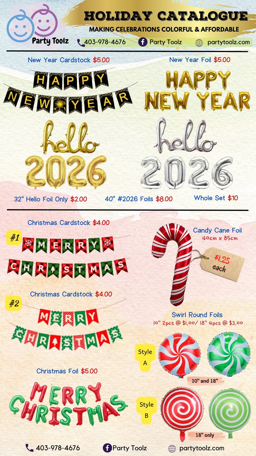 PARTY TOOLZ CATALOGUE