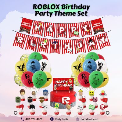 Roblox (Boys) Birthday Party Theme Set