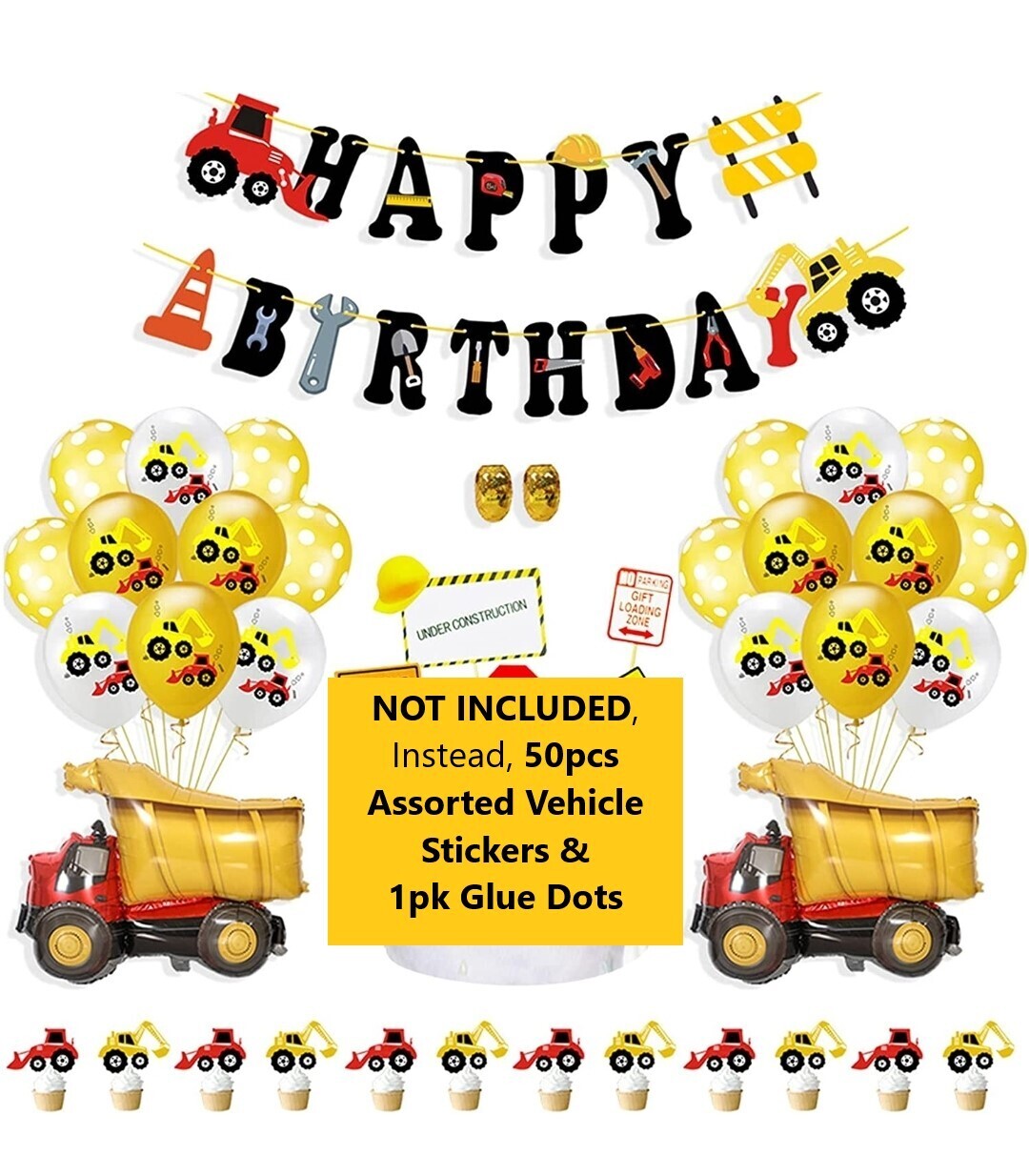 Excavator Party Set