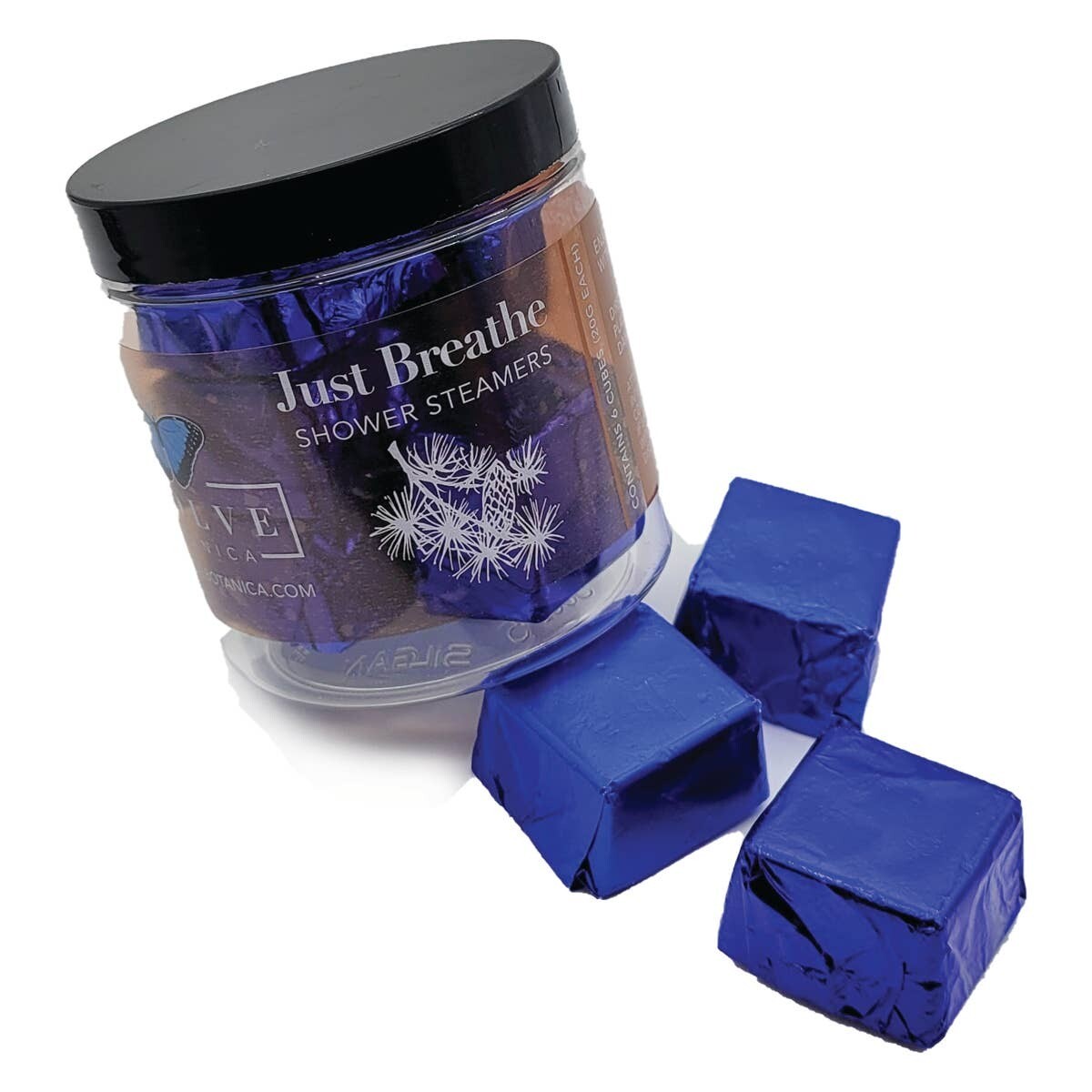 Evolve - Shower Steamers - Just Breathe (6 per Jar)