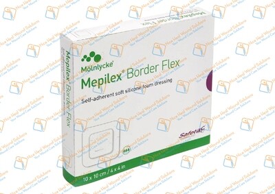 595300 Mepilex Border Flex 10cm x 10cm 5's