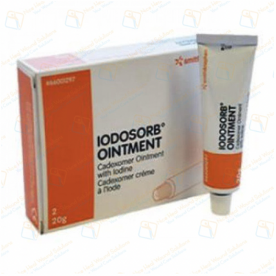 Smith&Nephew [832504] Iodosorb Cadexomer Iodine Ointment 20g (1box 2 tube)