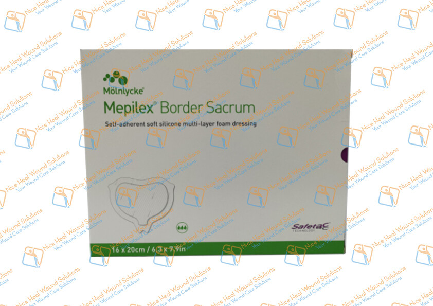 [1 PCS] 282050 Mepilex Border Sacrum 16cm x 20cm