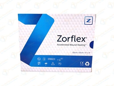 [1 PCS] Zorflex Antmicrobial Wound Contact Layer 10cm x 10cm