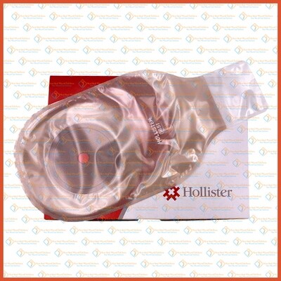 8651 Hollister Premier 1-Piece Drainable Ostomy Pouch Ultra Clear 64mm 1 Box 10 Units