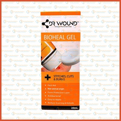 Dr Wound First Aid Chitoheal/Bioheal Gel 20ml