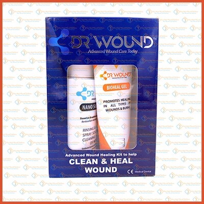 Dr Wound Advanced Wound Healing Kit Mini Twin Pack (20ml+50ml)