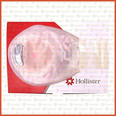 88800 Hollister 1-Piece Drainable Ostomy Pouch - Transparent Filter (55mm) 1 Box 20pcs