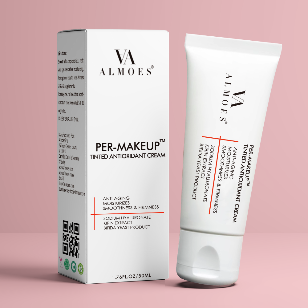 Almoes pre-makeup tinted antioxidant cream