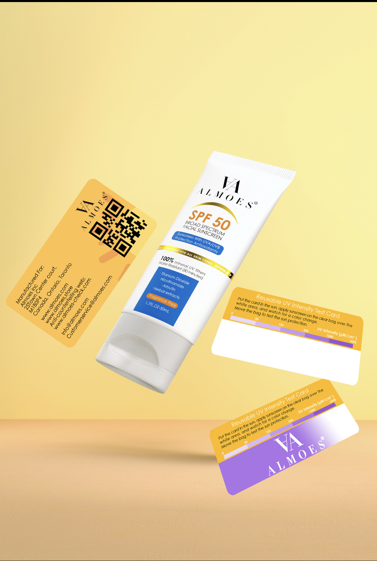 Almoes UV Clear Broad-Spectrum SPF 50