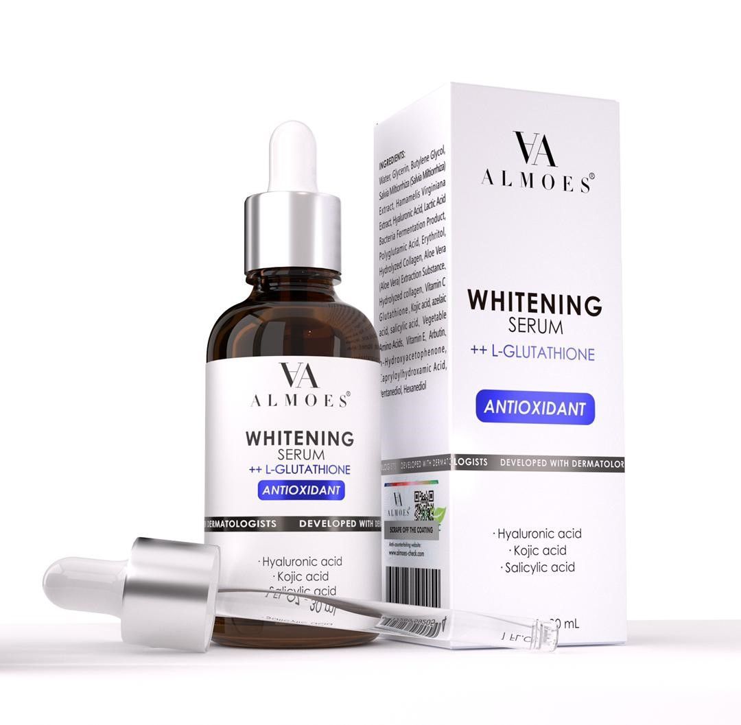 ALMOES L-Glutathione Serum for skin Whitening