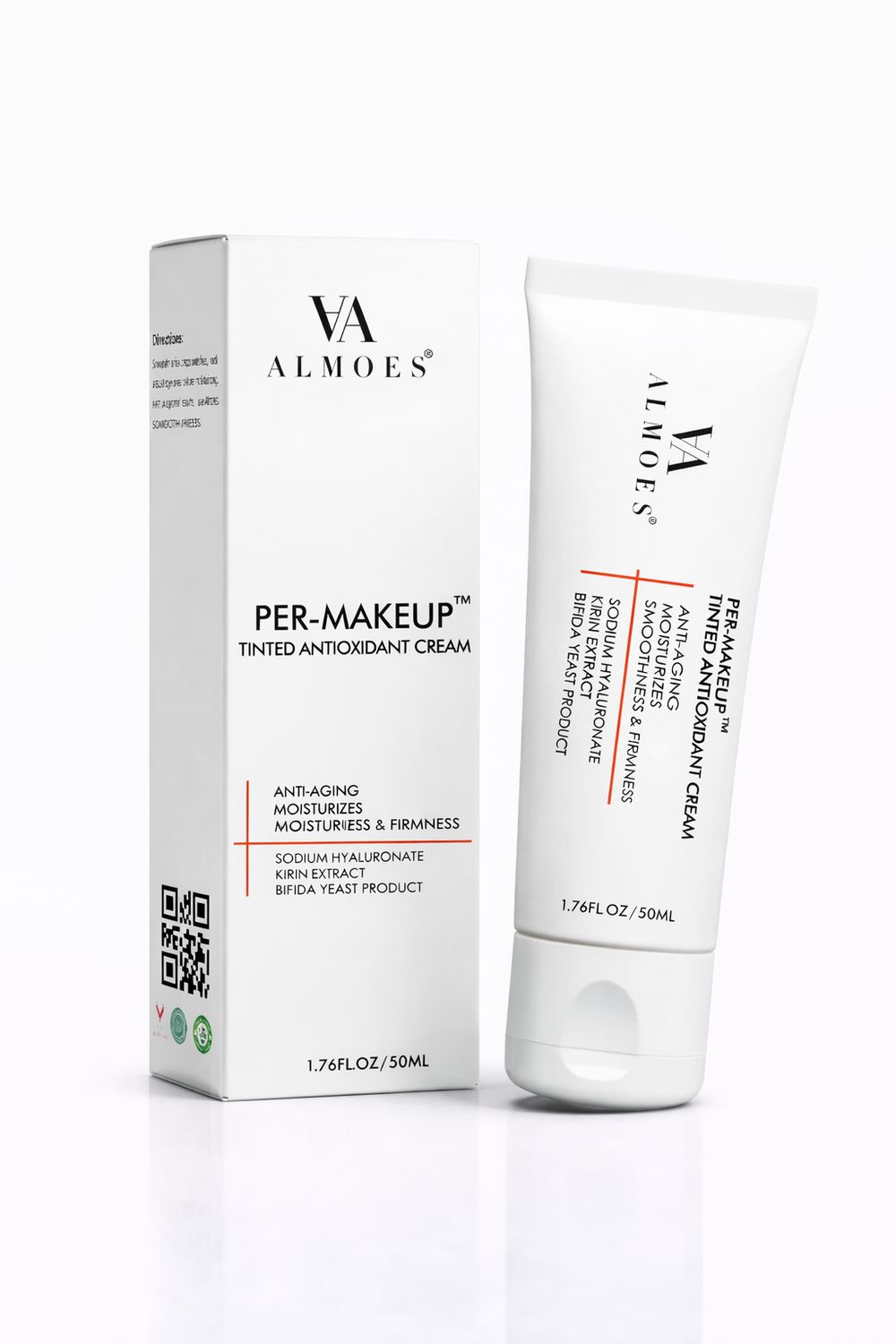 Almoes pre-makeup tinted antioxidant cream