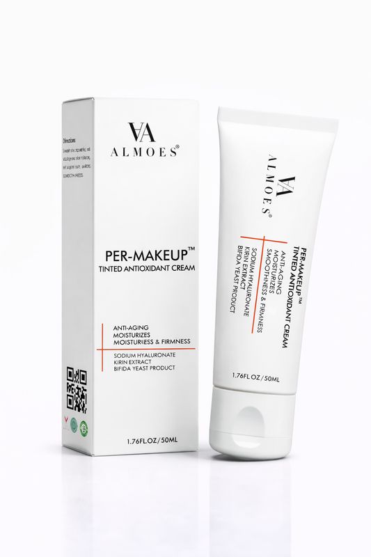 Almoes pre-makeup tinted antioxidant cream​